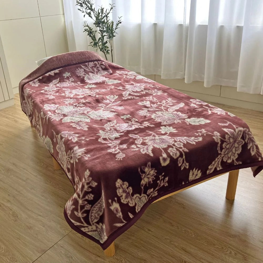 【ロマンス小杉】2枚合わせアクリル毛布|秋冬のあたたかい眠りをサポート