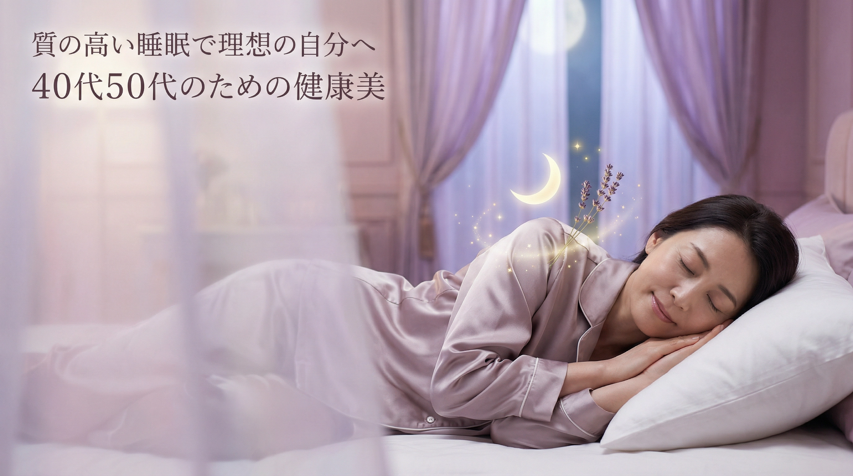 睡眠の質が上がると痩せやすい？40〜60代ゆらぎ世代の女性が知るべき「まくらでやせる」秘密